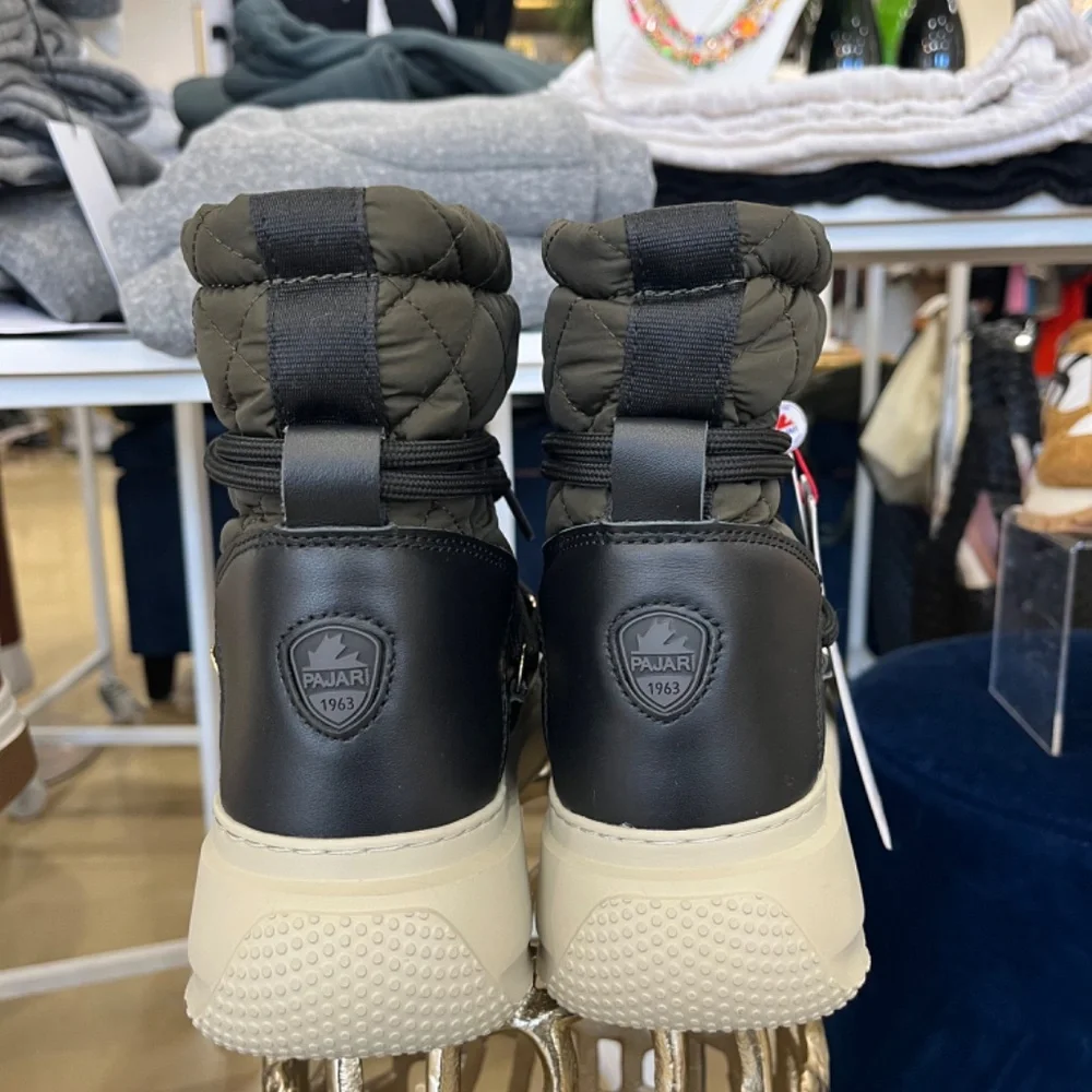 Pajar Gravita Olive and Black Winter Boots - Picture 3 of 4